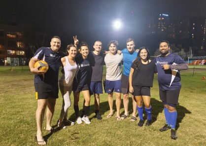 Great Start for the Sydney Office Soccer Team 