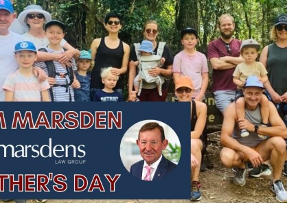 Jim Marsden - Marsdens Law Group - Father's Day 